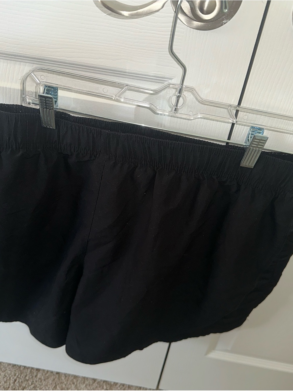 bcg Black Athletic Shorts with Elastic Waistband